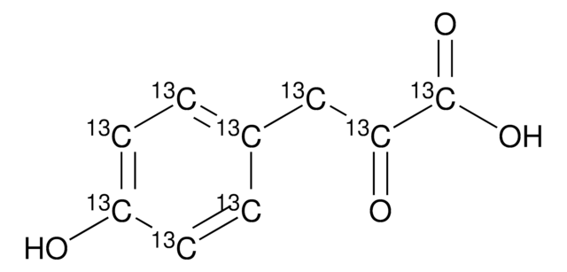 4-Hydroxyphenylbrenztraubensäure-13C9 analytical standard