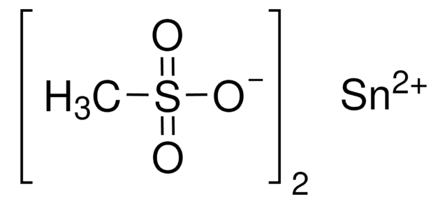 Tin(II) methanesulfonate solution 50&#160;wt. % in H2O