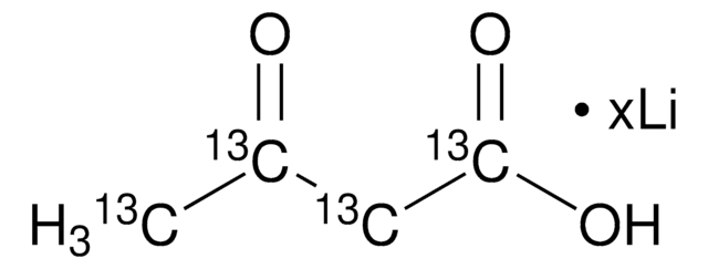 Acetessigsäure-13C4 Lithiumsalz analytical standard