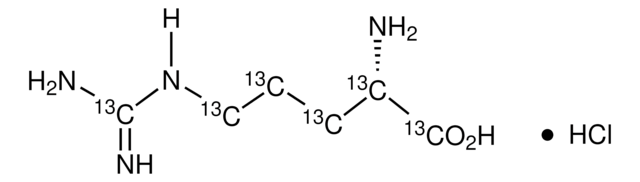 L-精氨酸-13C6 盐酸盐 99 atom % 13C, 95% (CP)