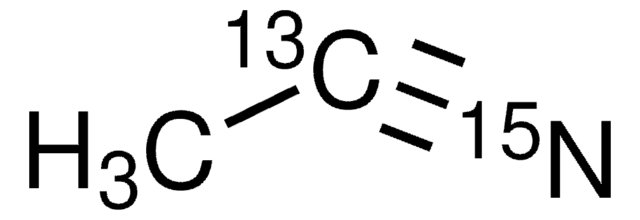 Acetonitril-1-13C,15N 99 atom % 13C, 98 atom % 15N