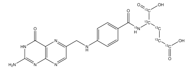 Folsäure-(Glutaminsäure-13C5,15N) &#8805;98 atom %, &#8805;95% (CP)