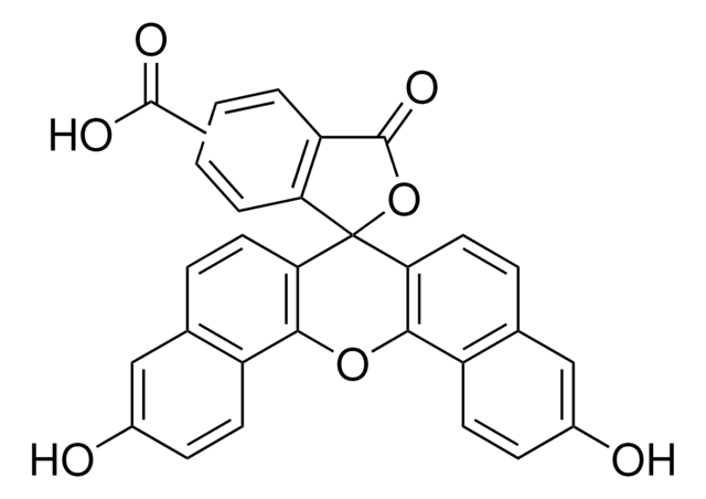 5(6)-Carboxynaphthofluoreszein BioReagent, suitable for fluorescence, &#8805;90% (HPLC)