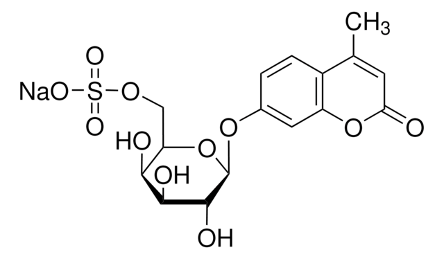 4-Methylumbelliferyl &#946;-D-Galactopyranosid-6-Sulfat Natriumsalz &#8805;90% (HPLC)