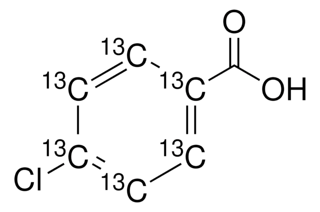 4-Chlorobenzoic acid-(phenyl-13C6) 99 atom % 13C, 98% (CP)