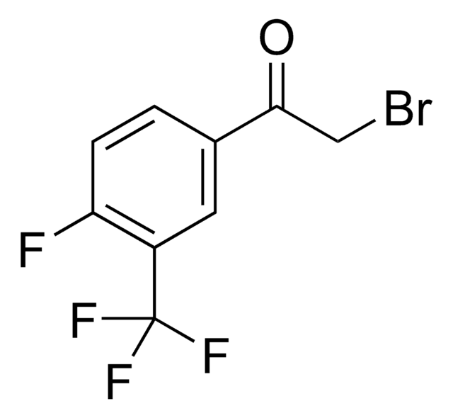 4-Fluoro-3-(trifluoromethyl)phenacyl bromide AldrichCPR