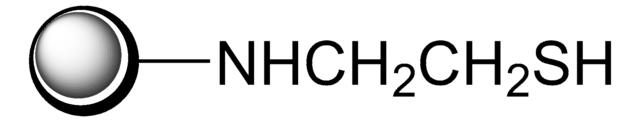 2-巯基乙胺&#65292;聚合物键合型 70-90&#160;mesh, extent of labeling: 0.6-1.1&#160;mmol/g loading, 1&#160;% cross-linked with divinylbenzene