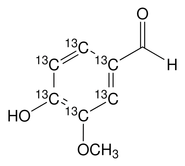 Vanillin-(phenyl-13C6) 99 atom % 13C