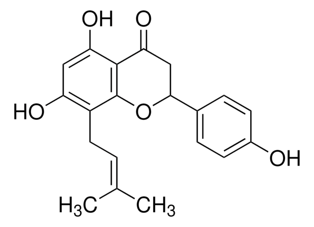 (+/-)-8-プレニルナリンゲニン Plant-derived estrogen receptor ligand