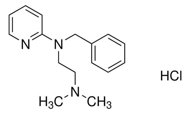 苄吡二胺 盐酸盐 certified reference material, pharmaceutical secondary standard