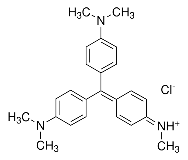 メチルバイオレット for microscopy (Bact., Bot., Hist.), indicator (pH 0.1-2.0), mixture of polymethylated pararosaniline hydrochlorides