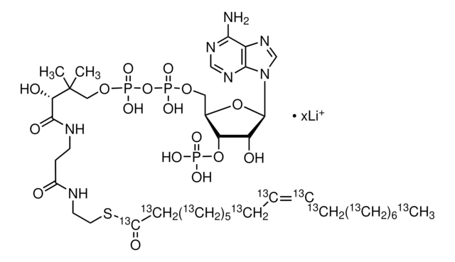 Oleoyl-13C18 Coenzyme&#160;A 99 atom % 13C, 95% (CP)