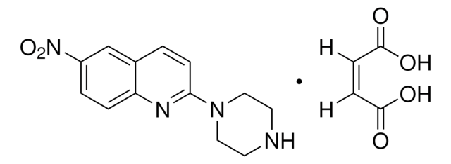 6-Nitroquipazine maleate salt solid