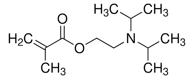 2-(Diisopropylamino)ethylmethacrylat 97%, contains ~100&#160;ppm monomethyl ether hydroquinone as inhibitor