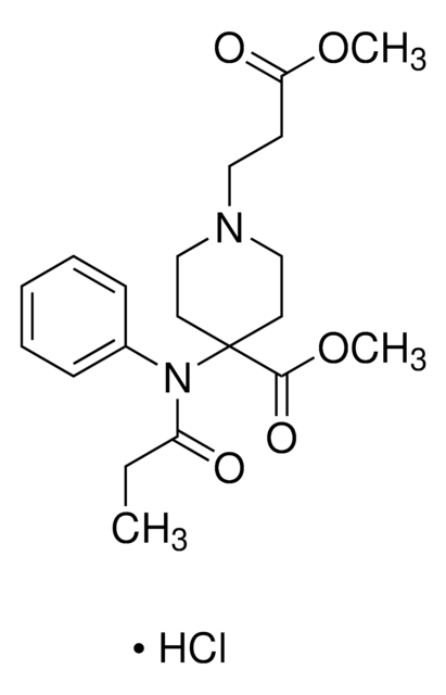 Remifentanil hydrochloride solution 100&#160;&#956;g/mL in methanol (as free base), certified reference material, Cerilliant&#174;