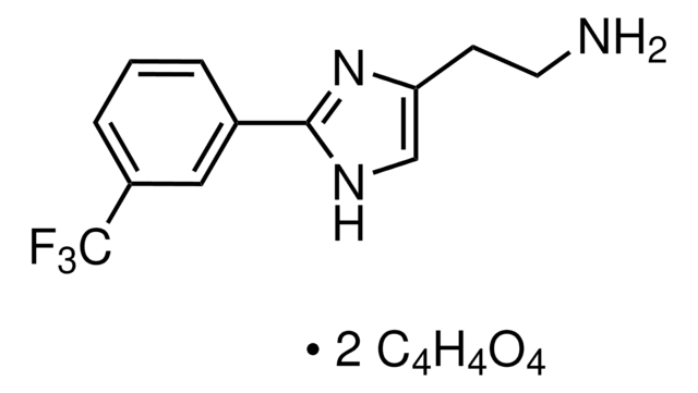 2-((3-トリフルオロメチル)フェニル)ヒスタミン 二マレイン酸塩 &#8805;98% (HPLC), powder