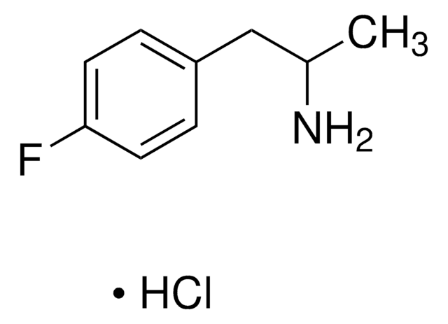 4-Fluoroamphetamine hydrochloride solution 1.0&#160;mg/mL in methanol (as free base), ampule of 1&#160;mL, certified reference material, Cerilliant&#174;