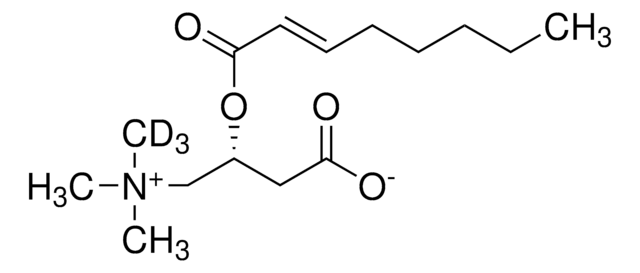 trans-2-Octenoyl-L-carnitin-(N-methyl-d3) analytical standard