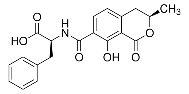 オクラトキシンB 溶液 ~10&#160;&#956;g/mL in acetonitrile, analytical standard