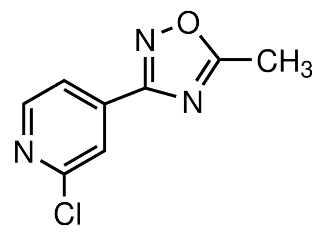 2-Chloro-4-(5-methyl-1,2,4-oxadiazol-3-yl)pyridine AldrichCPR