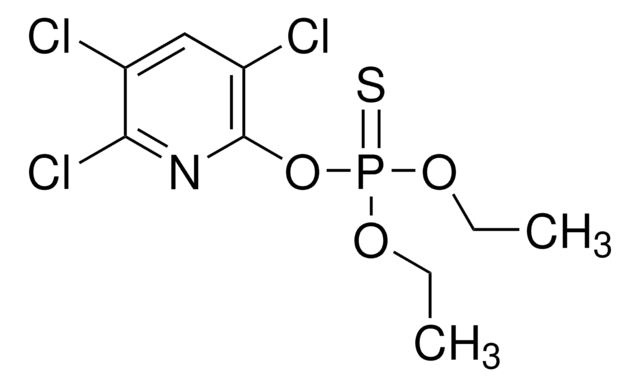 毒死蜱 certified reference material, TraceCERT&#174;, Manufactured by: Sigma-Aldrich Production GmbH, Switzerland