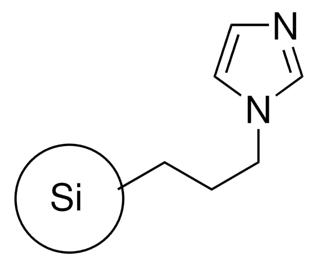 3-(Imidazol-1-yl)propyl-functionalized silica gel 200-400&#160;mesh, extent of labeling: 1.0&#160;mmol/g loading