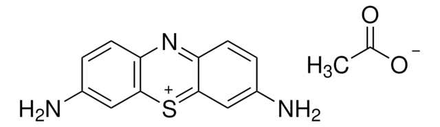 チオニン 酢酸塩 certified by the Biological Stain Commission, Dye content &#8805;85&#160;%