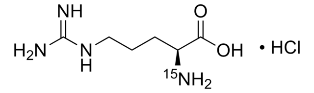 L-アルギニン-&#945;-15N 塩酸塩 98 atom % 15N, 97% (CP)