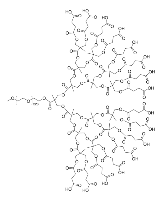 Poly(ethylene glycol) linear dendron carboxyl terminated, PEG Mn 10,000, generation 4