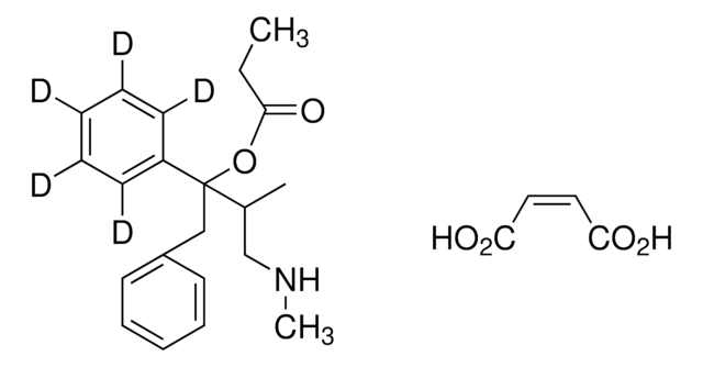 (±)-Norpropoxyphene-d5 maleate solution 100&#160;&#956;g/mL in methanol (as free base), ampule of 1&#160;mL, certified reference material, Cerilliant&#174;