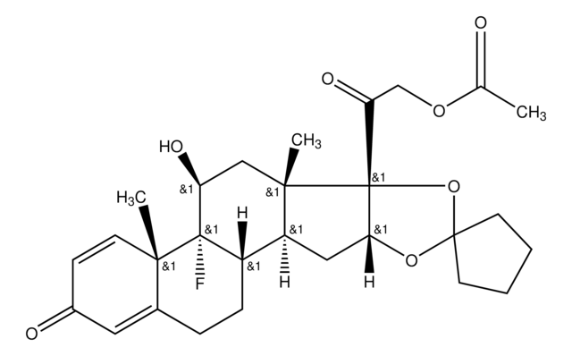 Amcinonid pharmaceutical secondary standard, certified reference material