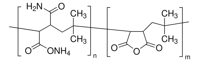 聚 [（异丁烯- alt - 马来酸，铵盐）- co -（异丁烯- alt - 马来酸酐）] average Mw ~60,000