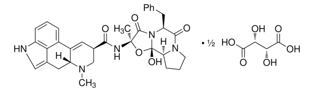 エルゴタミン D-酒石酸 &#8805;97.0% (calc. based on dry substance, NT)