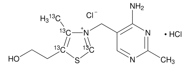 Thiamin-(4-methyl-13C-thiazol-5-yl-13C3) -hydrochlorid 99 atom % 13C, 98% (CP)