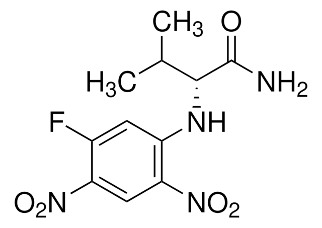 N&#945;-(2,4-Dinitro-5-fluorphenyl)-D-valinamid for chiral derivatization, LiChropur&#8482;, &#8805;98.0%