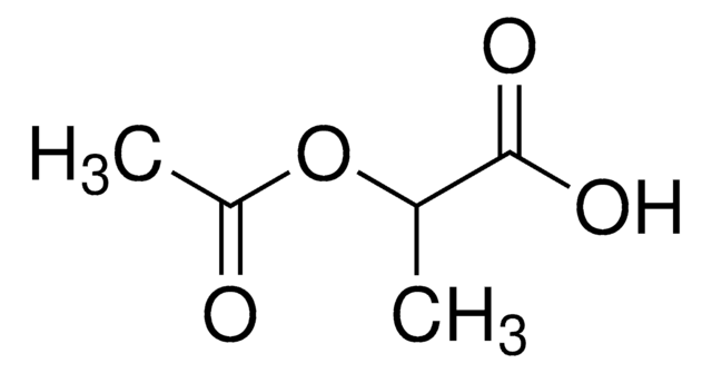 (±)-2-Acetoxy-propionsäure &#8805;97.0% (GC)