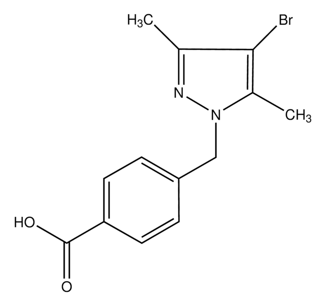 4-((4-Bromo-3,5-dimethyl-1H-pyrazol-1-yl)methyl)benzoic acid