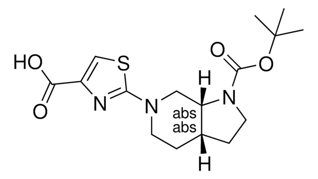 2-((3aR,7aR)-1-(tert-Butoxycarbonyl)octahydro-6H-pyrrolo[2,3-c]pyridin-6-yl)thiazole-4-carboxylic acid