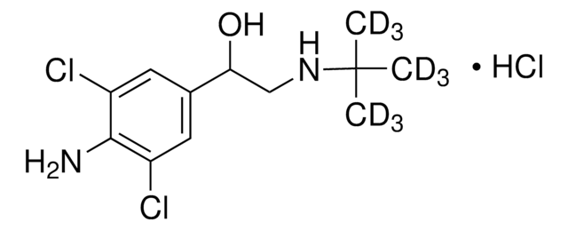 クレンブテロール-d9 塩酸塩 analytical standard