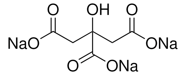 Zitrat-konzentrierte Lösung -Lösung BioReagent, suitable for coagulation assays, 4&#160;% (w/v)