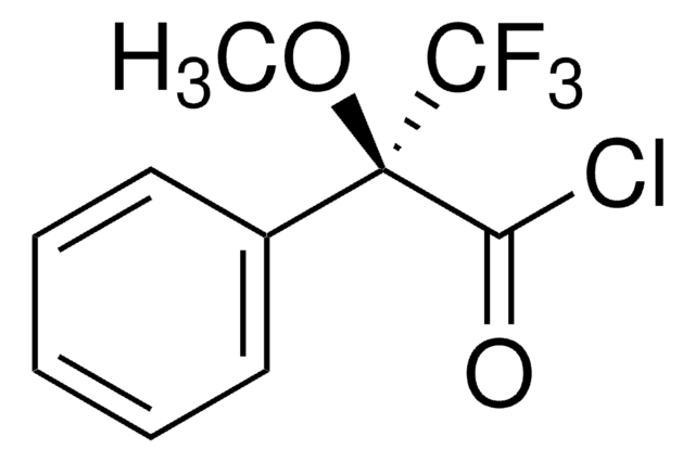 (S)-(+)-&#945;-メトキシ-&#945;-(トリフルオロメチル)フェニルアセチル・クロリド 99%