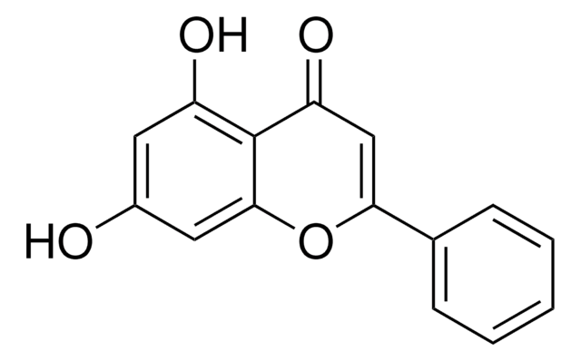 Chrysin certified reference material, TraceCERT&#174;, Manufactured by: Sigma-Aldrich Production GmbH, Switzerland