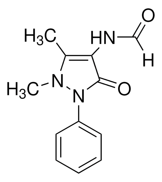 Metamizol-Unreinheit A Pharmaceutical Secondary Standard; Certified Reference Material, certified reference material, pharmaceutical secondary standard, pkg of 100&#160;mg