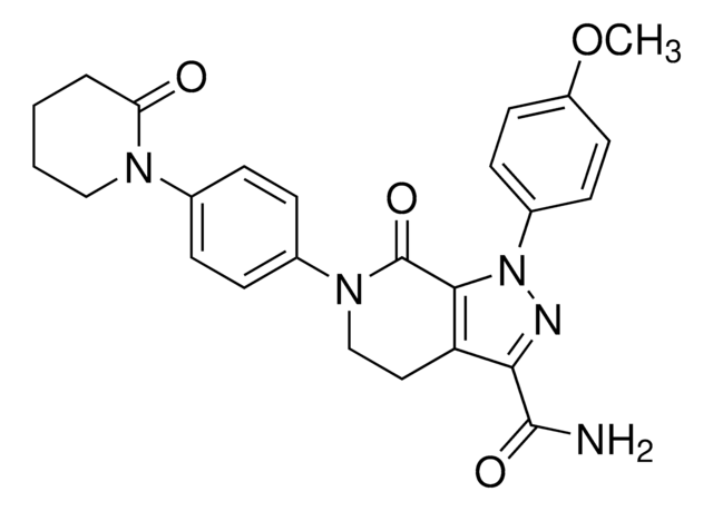 Apixaban solution 1&#160;mg/mL in methanol, certified reference material, ampule of 1&#160;mL, Cerilliant&#174;