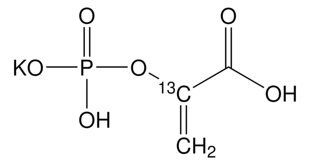 Phosphoenolpyruvic-2-13C acid potassium salt 99 atom % 13C, 97% (CP)