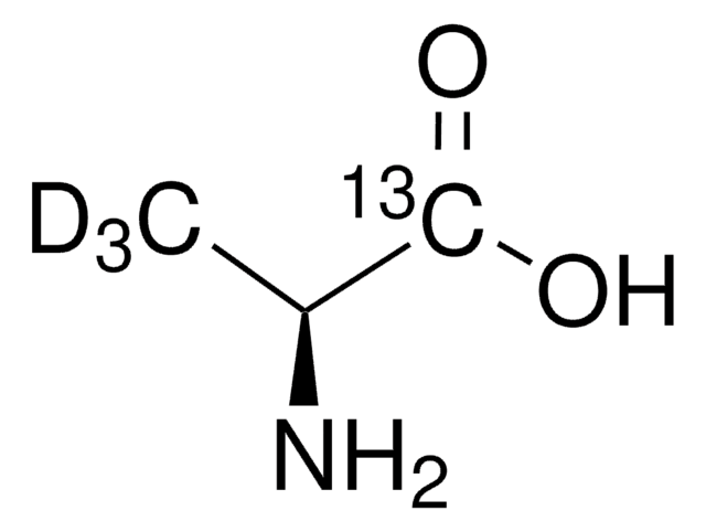 L-Alanin-1-13C,3,3,3-d3 99 atom % 13C, 99 atom % D