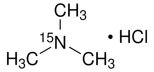 三甲胺-15N 盐酸盐 98 atom % 15N