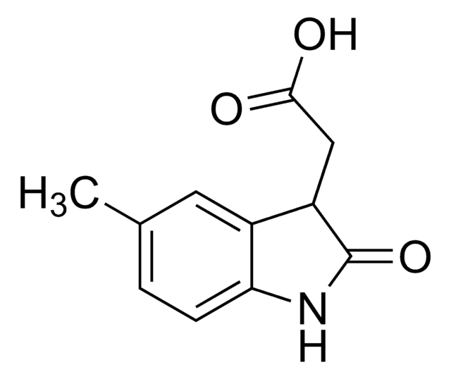 (5-Methyl-2-oxo-2,3-dihydro-1H-indol-3-yl)acetic acid AldrichCPR