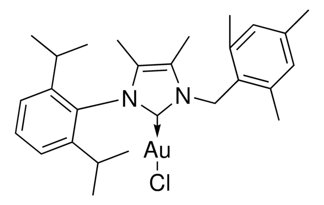 [3-(2,4,6-Trimethylbenzyl)-1-(2,6-diisopropylphenyl)-4,5-dimethylimidazolylidene]gold chloride