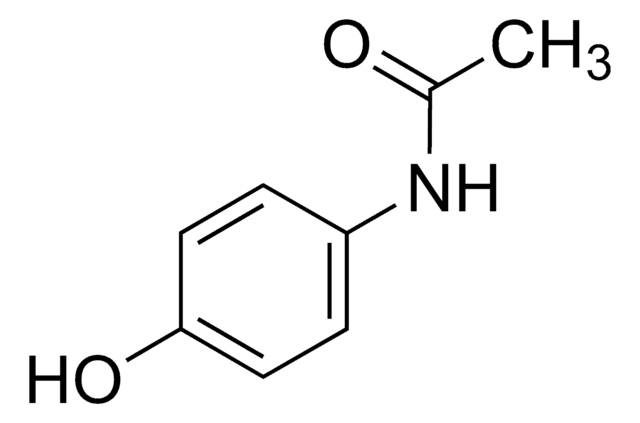 醋氨酚 溶液 1.0&#160;mg/mL in methanol, ampule of 1&#160;mL, certified reference material, Cerilliant&#174;